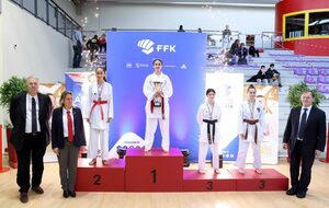 Lîna MEZIANE VAINQUEUR COUPE DE FRANCE CADET - 47kg